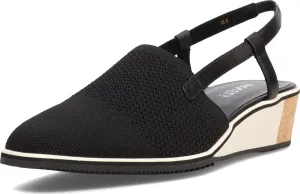 VANELi Womens Greer Sling Back Athletic Sandals Casual Low Heel 1-2" - Black