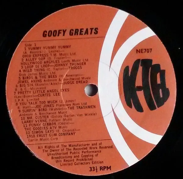 Various - 24 Original Hits From The 50's And 60's (LP) 49550