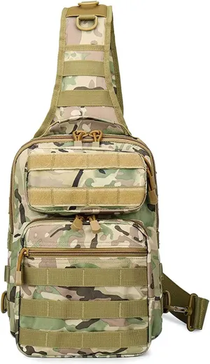 VIIDOO Tactical Molle Sling Bag for Men