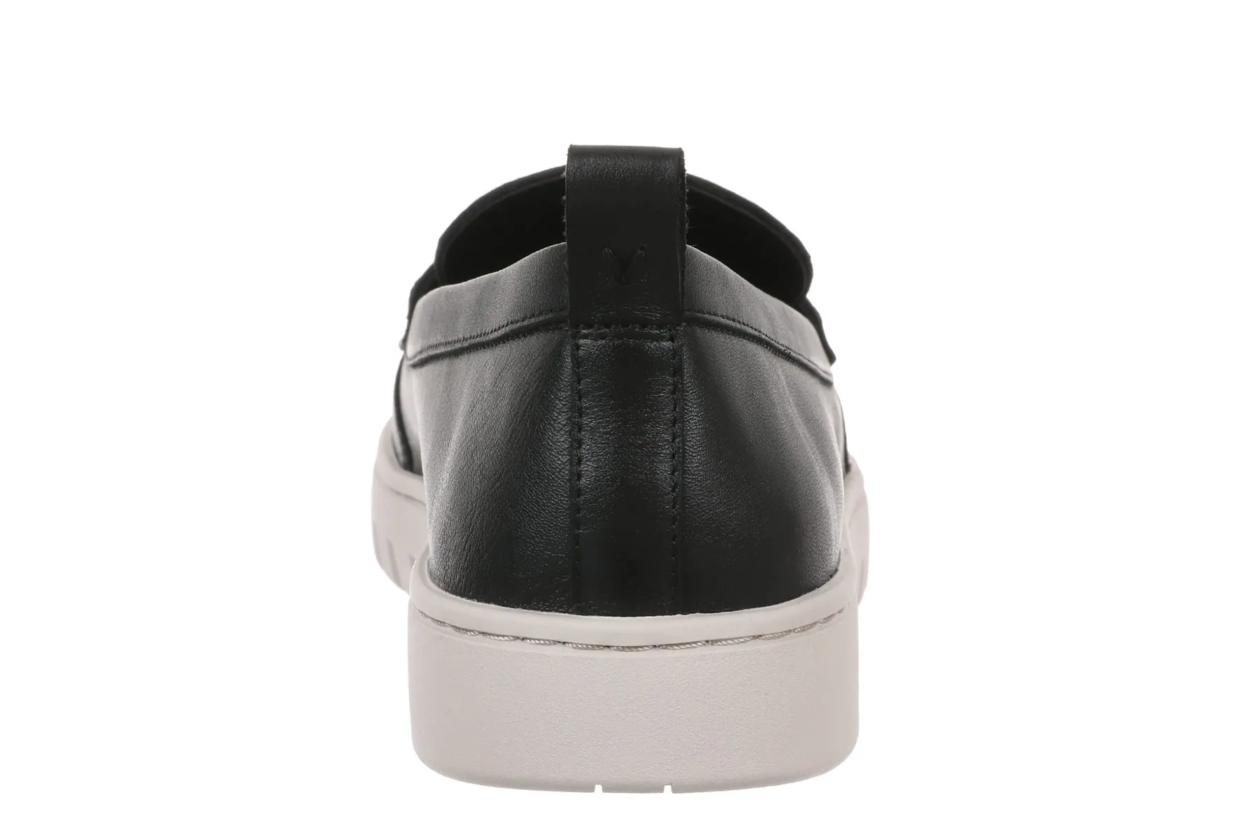 Vionic Black Leather Uptown Women's Sport Loafers I6609L2002-002