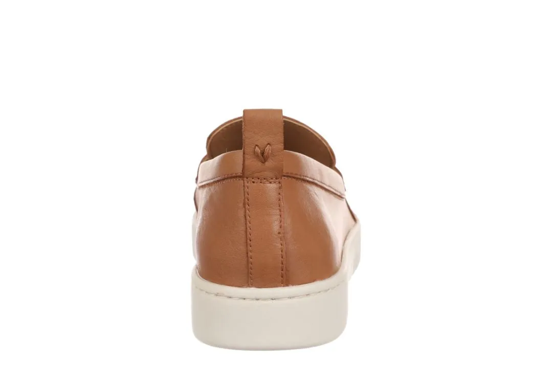 Vionic Camel Leather Uptown Women's Packable Loafer Shoes UPTOWN-202