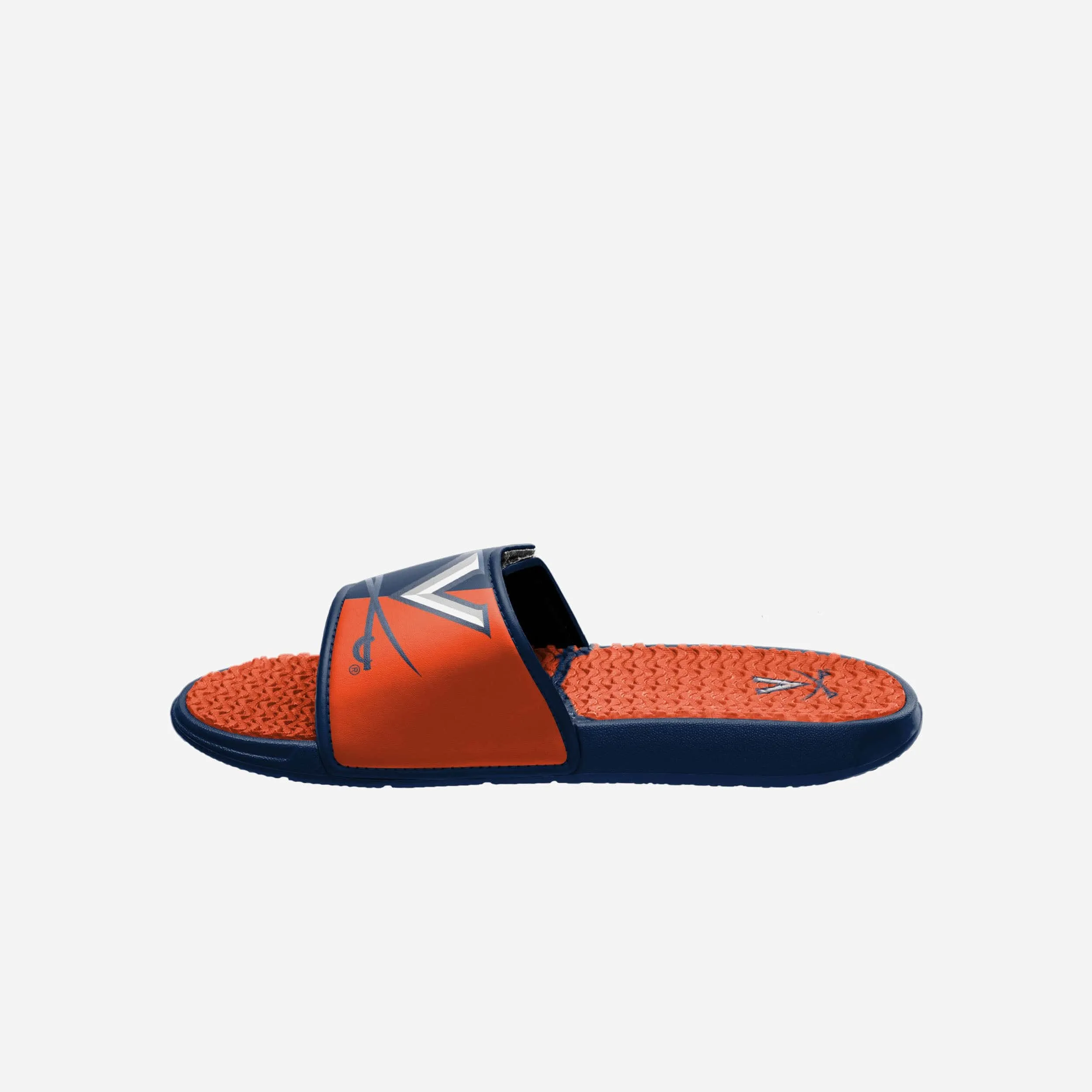 Virginia Cavaliers Colorblock Big Logo Gel Slide