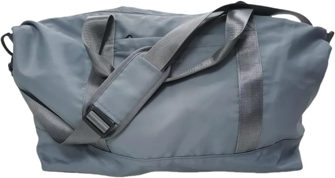 Walnut Tree Gym Bag for Men and Women，6 Way Carry (Hand/Crossbody/Suitcase) Gym Backpack，Waterproof Duffel Bag with Shoe Compartment, Laptop Sleeve and Wet Pocket – Travel，Sports，Hiking& Workout，Blue