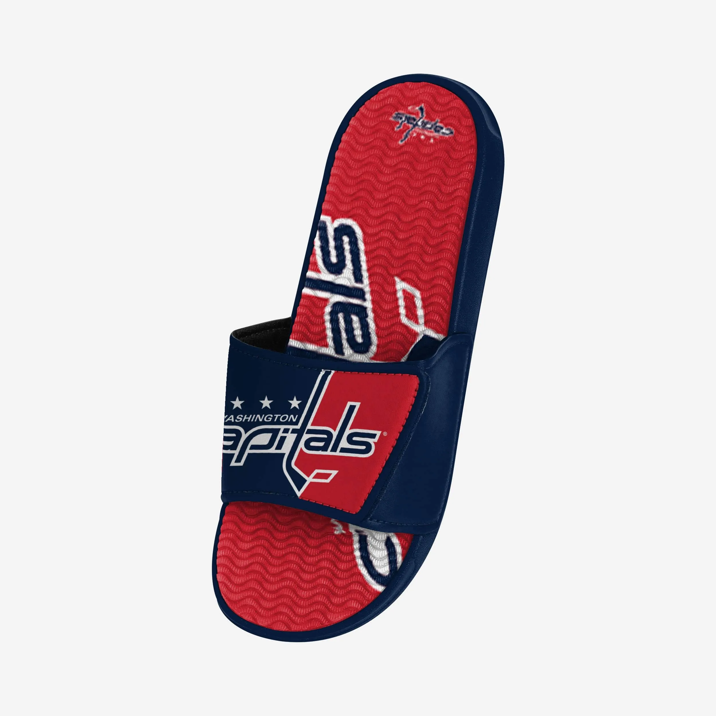 Washington Capitals Colorblock Big Logo Gel Slide