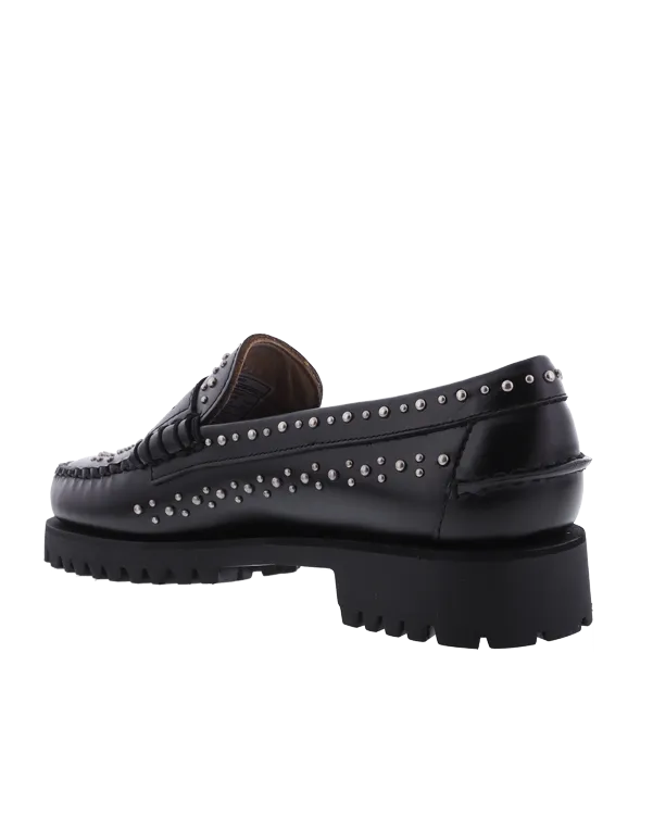 Women Dan studs loafer black