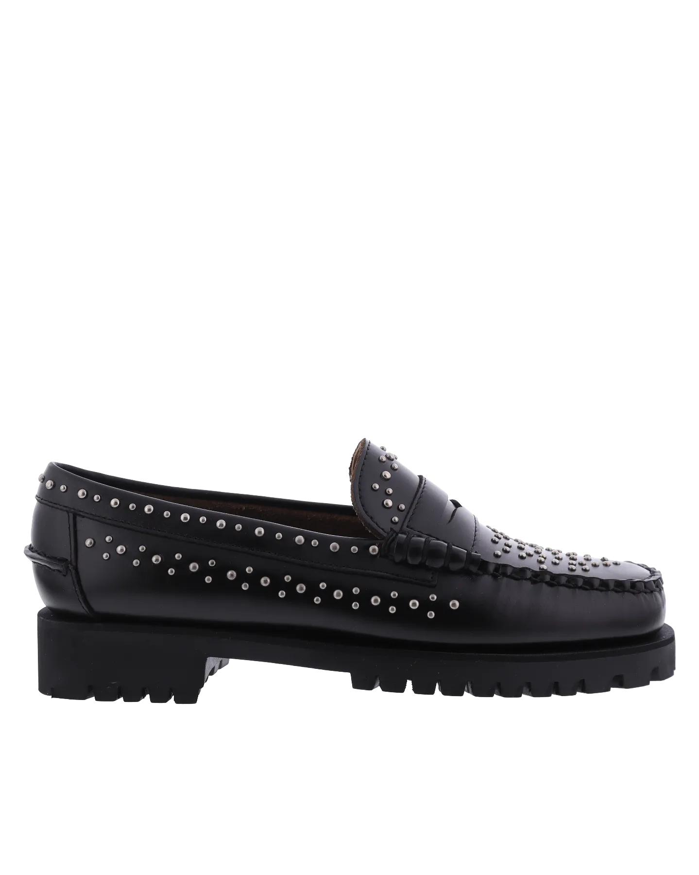 Women Dan studs loafer black