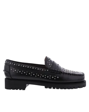 Women Dan studs loafer black