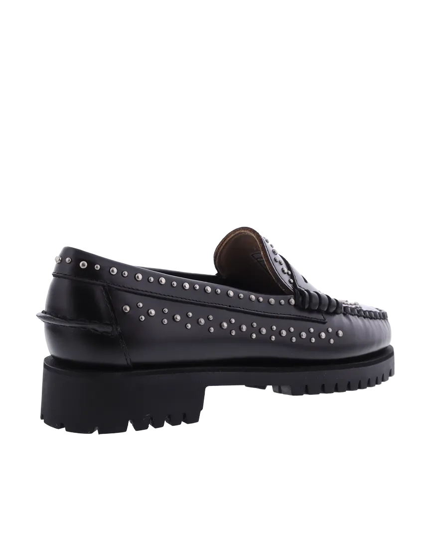 Women Dan studs loafer black