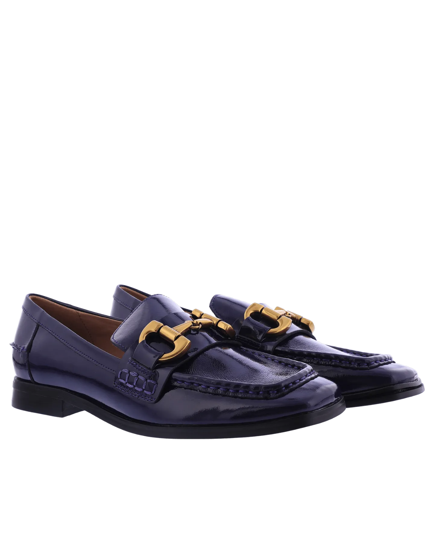 Women Drew Naplack Loafer Blue