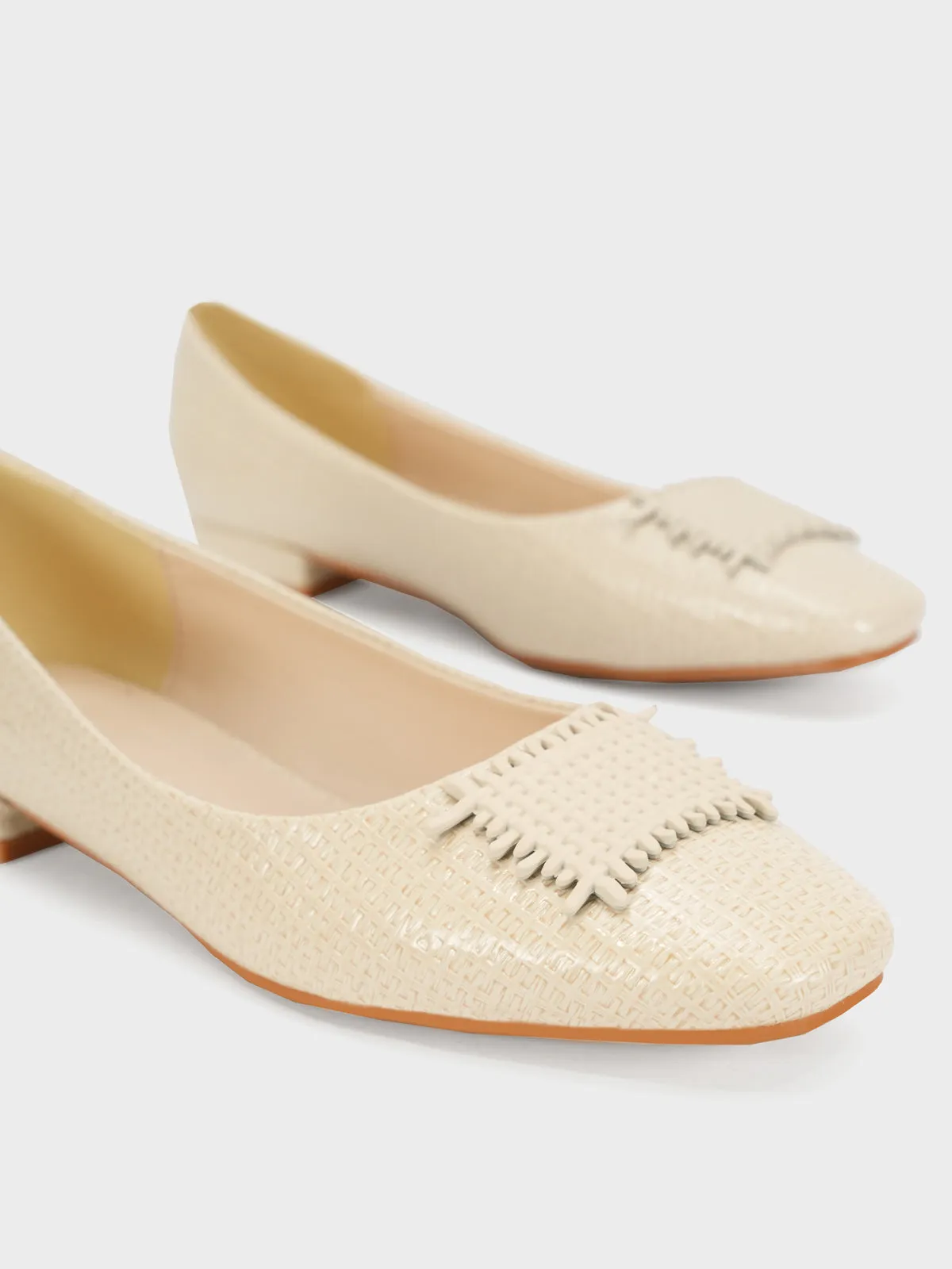 Women's "ANALEAH" Block Low Heel Pumps