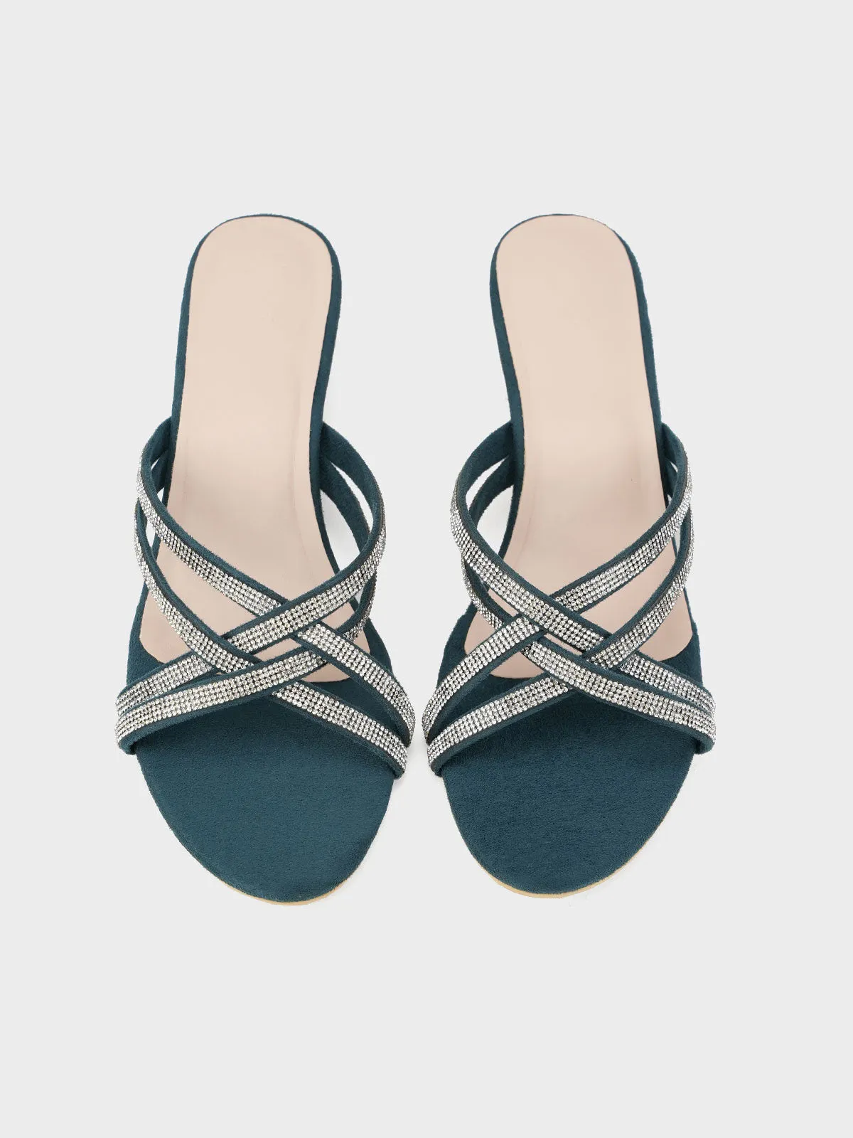 Womens "TOMEDUS" Cross Over Wedge Sandals