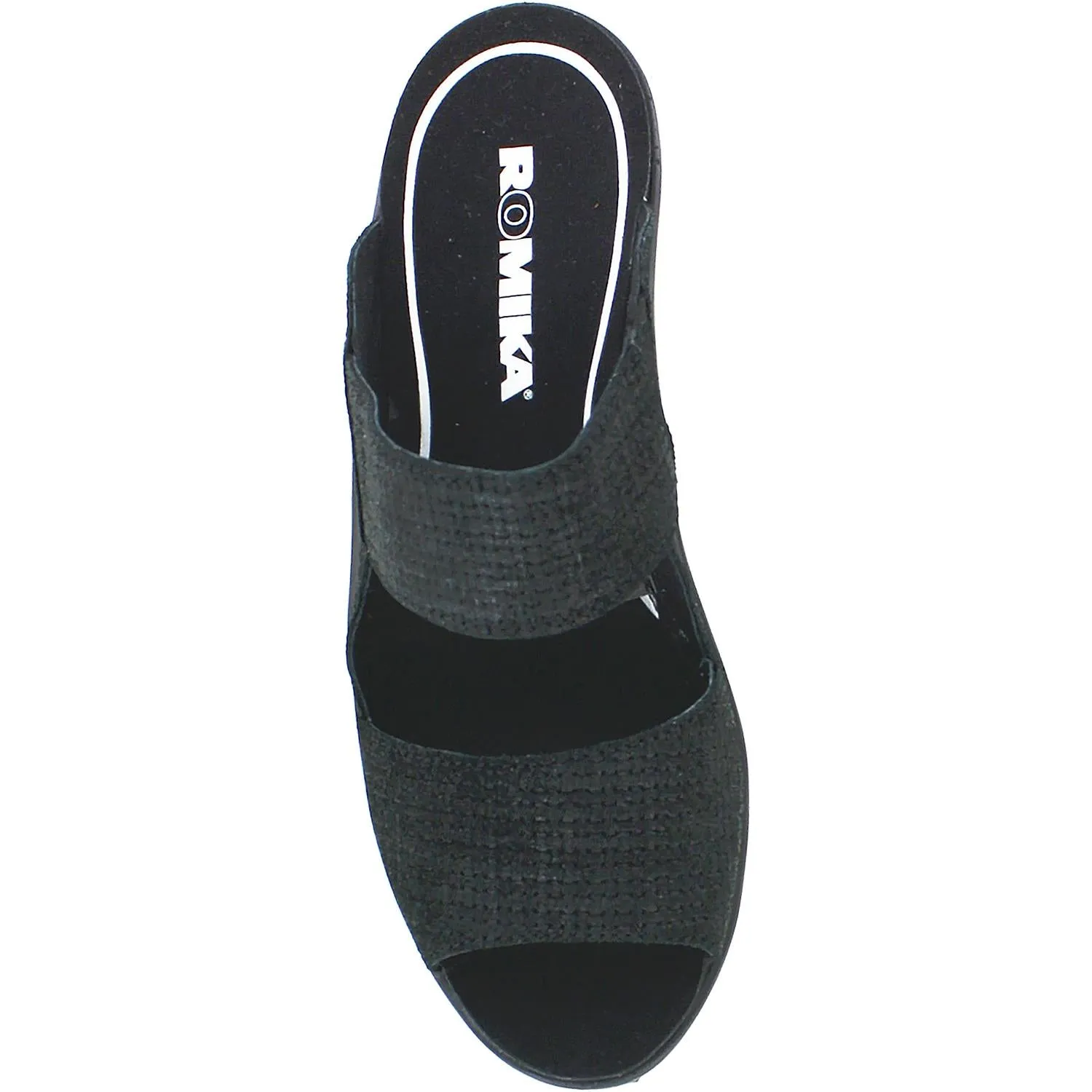 Women's Romika Mokassetta 315 Black Leather