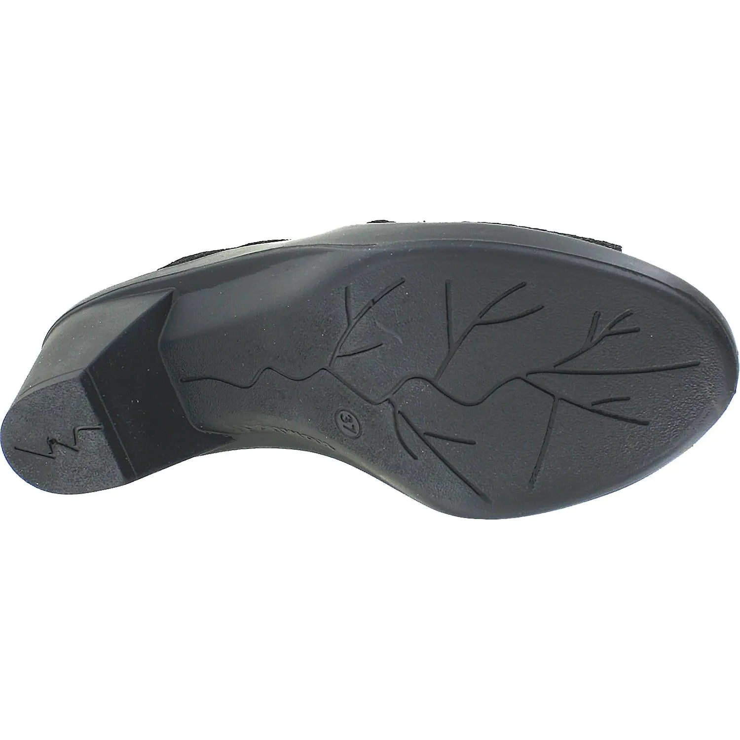 Women's Romika Mokassetta 315 Black Leather