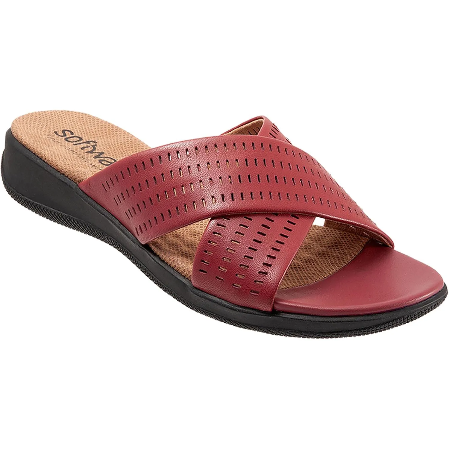 Women's SoftWalk Tillman II Dark Red Leather