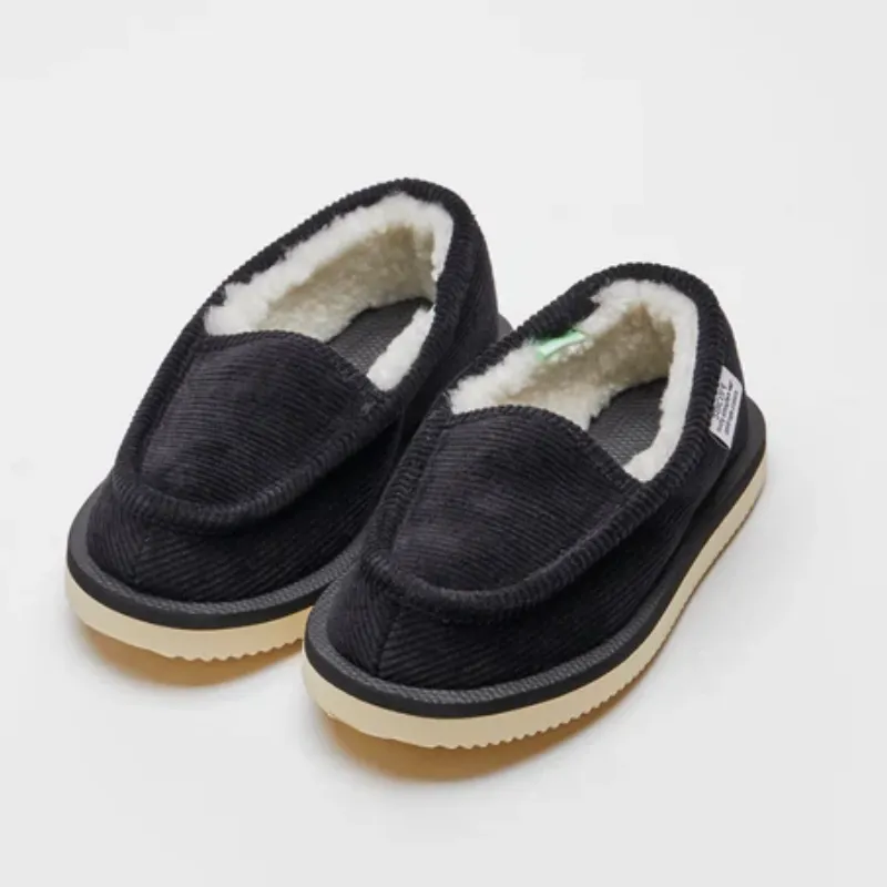 Womens | Suicoke ELS-ab Mouton Lined Mule Black
