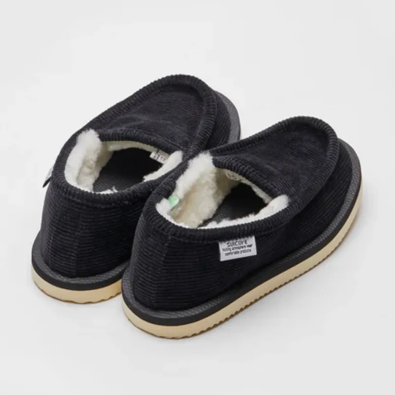 Womens | Suicoke ELS-ab Mouton Lined Mule Black