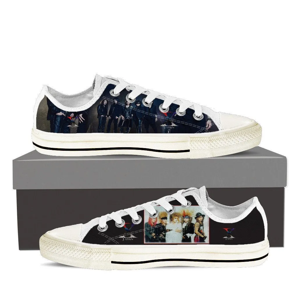 x japan ladies low cut sneakers
