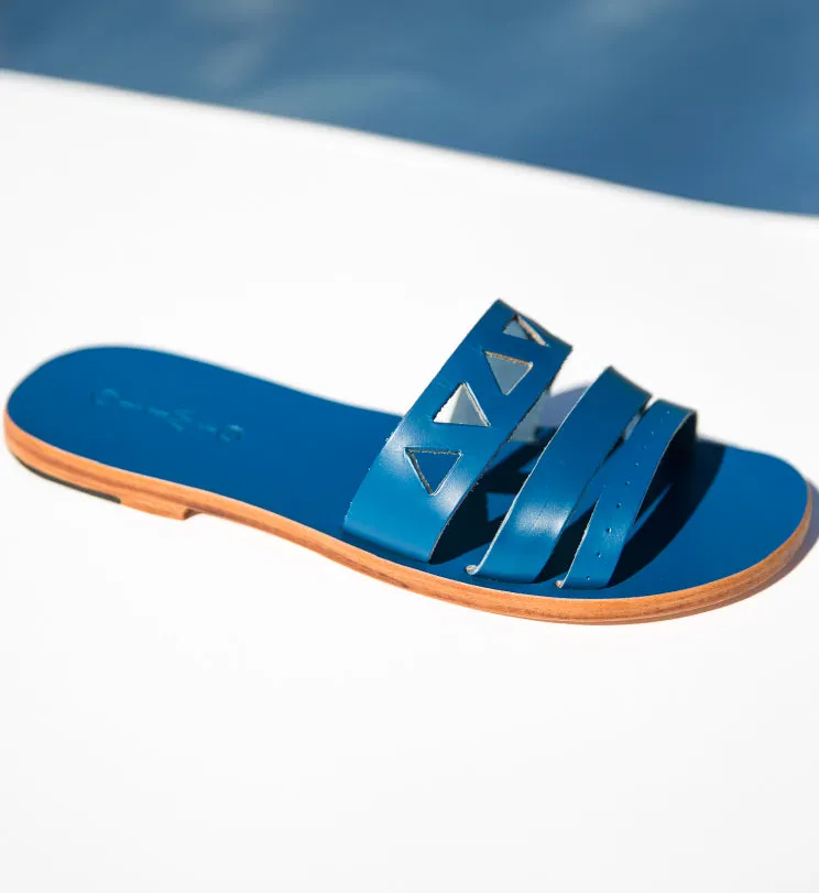 Zoe | Leather Slides
